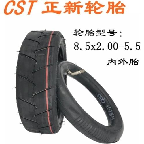 Electric Scooter Tire 8.5x2.00-5.5 Inner and Outer Solid Tire Pneumatic Tire CST Zhengxin Tire