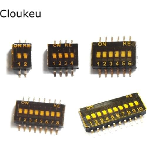 5Pcs 1.27mm SOP Digital toggle switch 1.27 KE-2P 4P 6P 8P 10P