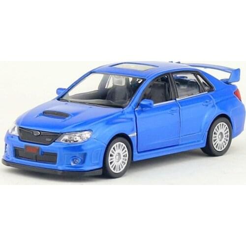 Free Shipping/RMZ City Toy/Diecast Model/1:36 Scale/Impreza WRC STI Racing/Pull Back Car/Educational Collection/Gift/Children