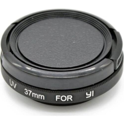 Top Deals UV Protective Lens Cover Case + UV Filter Set For Xiaomi Yi Action Sports Camera