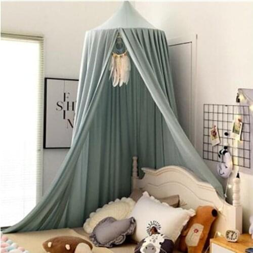 Kids Play Tent Bed Canopy Curtains Baby Cot Crib Mosquito Netting Princess Girls Boys Play House for Children Room Decoration
