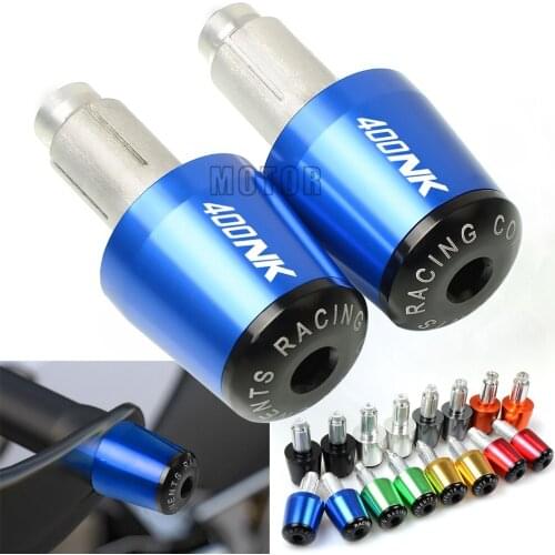 For CFMOTO 400NK 2016-2018 2017 400 NK Motorcycle 7/8"22mm Handlebar Grips Cap Hand Bar Ends Handle Gear Balanced Plug Slider