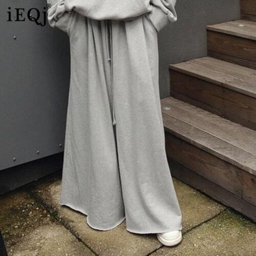 IEQJ Women's Wide Trousers