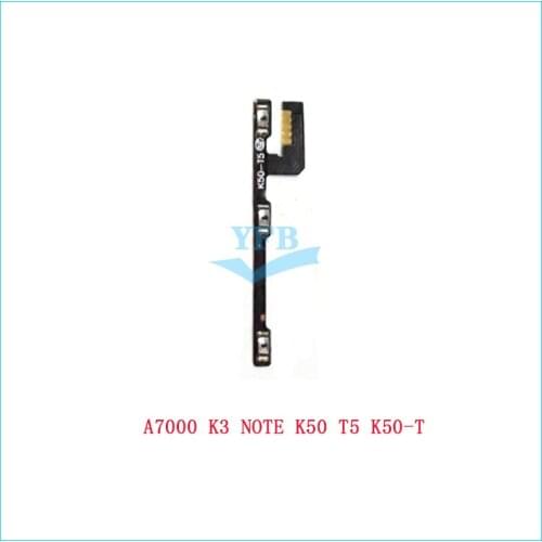 Power ON OFF Volume Button Switch Flex Cable For Lenovo A7000 K3 NOTE K50 T5 K50-T A7600 A7600-M A7600M Repair Parts