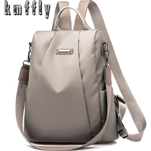 Fashion Anti-theft School Bag for Girls Multifunction Waterproof Backpack Casual Shoulder Travel Bags Ladies Bagpack Mochilas