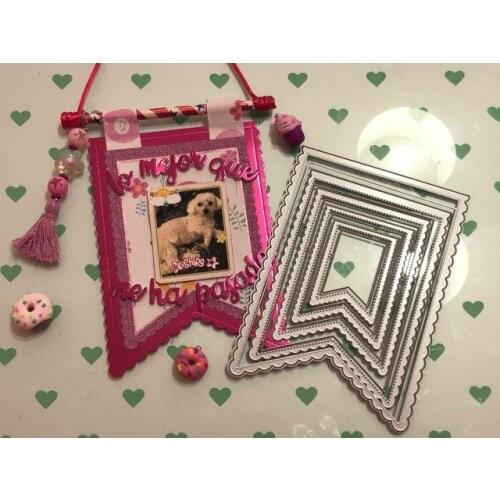 Wavy lace border set cut die Hot air balloon Craft metal cutting dies Craft Dies Card Making DIY Embossing Made 2021 New