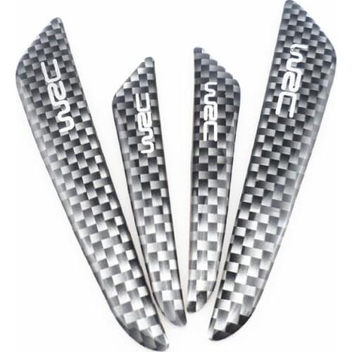 Car Door Scuff Sticker WRC For Volvo S40 S60 S80 XC60 XC90 V40 V60 C30 XC70 V70/Mini Cooper R50 R52 R53 R55 R56