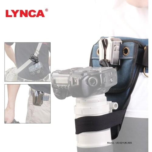 SLR waist hange Alloy suspension+Buckle plate+SLR belt+Cloud bedplate +Wallet For Sony Canon Nikon SLR camera