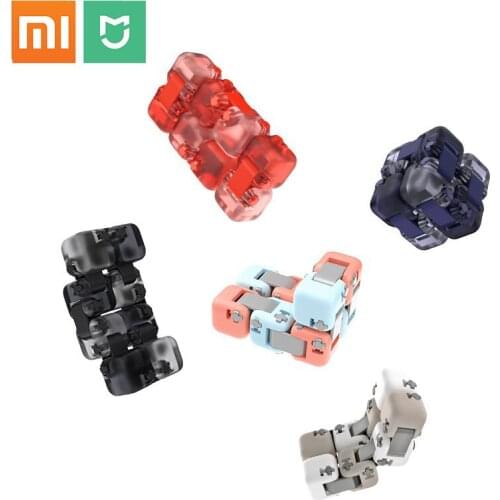Original Xiaomi Mijia Finger Bricks Stress Relief Spinner Toy Smart Fingertip Building Blocks Toys Xiaomi Home Gift for Kids