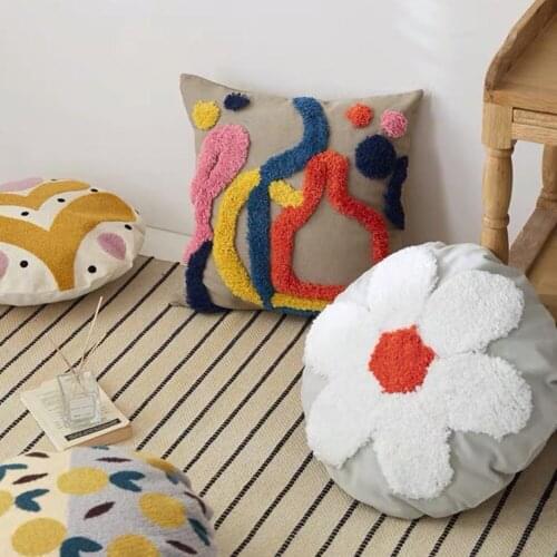 От храпа Pillow Living Room Sofa Carpet Satijnen Kussensloop Cushion Bedroom Bed Decoration Round Homestay Bay Window Bedside