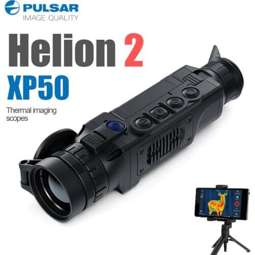 Pulsar Helion 2 XP50 Thermal Imaging Scopes 8X lens 1800m in Complete Darkness IR Night Vision Monocular Thermal Camera Scope