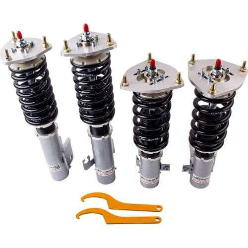 24 Ways Adjustable Damper Coilover Spring Struts for Subaru Impreza WRX GC8 1993-2001