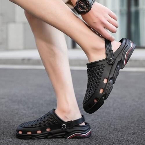 Unisex Fashion Beach Sandals Thick Sole Slipper Waterproof Anti-Slip Sandals Flip Flops for Women Men