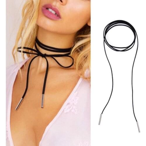 Skysuk Women's Leather Chokers