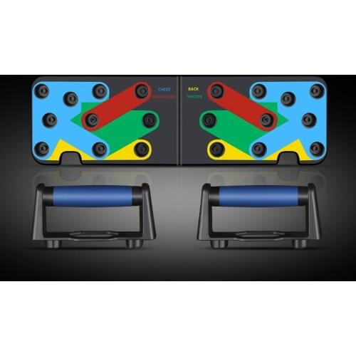 Push-up Rack Folded Board Set Abdominales Bar Multi-Function Fitness Brachii Muscle Chest Training Exercise Equipment At Home