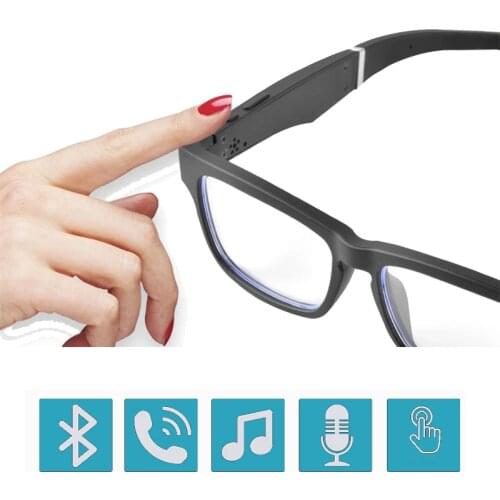 Smart Intelligent Glasses Bluetooth 5.0 Glasses Android IOS AI Eyewear TWS Wireless Music Earphones Anti-blue lens Sunglasses