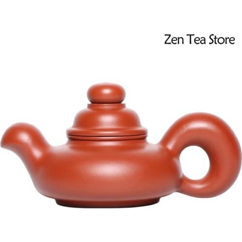 Yixing Raw Ore DaHongPao Squirrel Teapot Zisha Teapots Health Beauty Kettles Tea Pot Purple Clay Tea Pots Filter Tea Set Gift