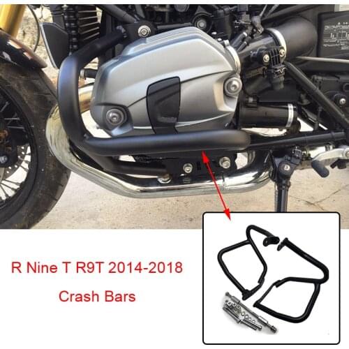 For BMW R1200 R NINET R Nine T R9T 2014 2015 2016 2017 2018 Motorcycle Refit Tank Protection Guard Crash Bars Frame