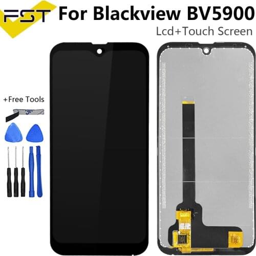 5.7''For Blackview BV5900 Lcd Display with Touch Screen Digitizer Assembly Replacement Parts for blackview bv5900 lcd sensor