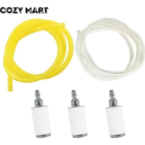 3Feet Tygon Fuel Line Hose & Filter Kit For Craftsman Poulan Weed Eater FX26SCE SST25CE Gas Trimmer Chainsaw Blowers