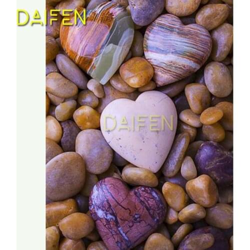 Full Square Diamond mosaic purple Heart shaped stone Full Round Diamond painting 5D DIY Diamond embroidery Cross stitch