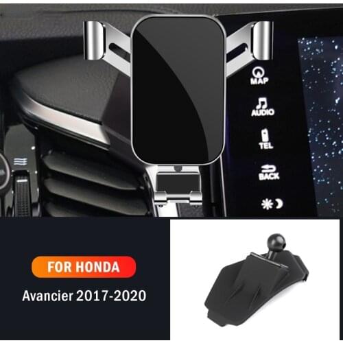 Car Mobile Phone Holder Mounts GPS Stand Gravity Navigation Bracket For Honda Avancier 2017 2018 2019 2020 Car Accessories
