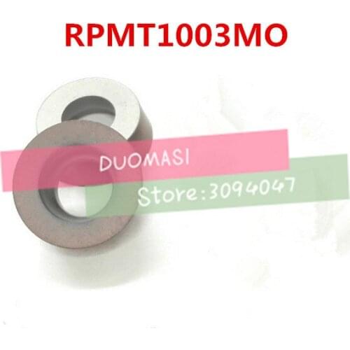 Free shipping 10pcs Carbide blade RPMT1003MO, CNC milling insert, numerical control lathe tool, suitable for stainless steel