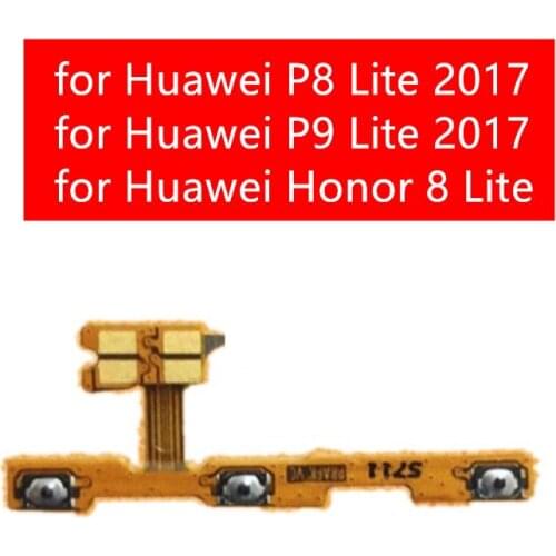 For Huawei P8 Lite 2017/ P9 Lite 2017/ Honor 8 Lite Power Volume Side Key button Flex Cable On Off Switch Flex Cable Repair Part