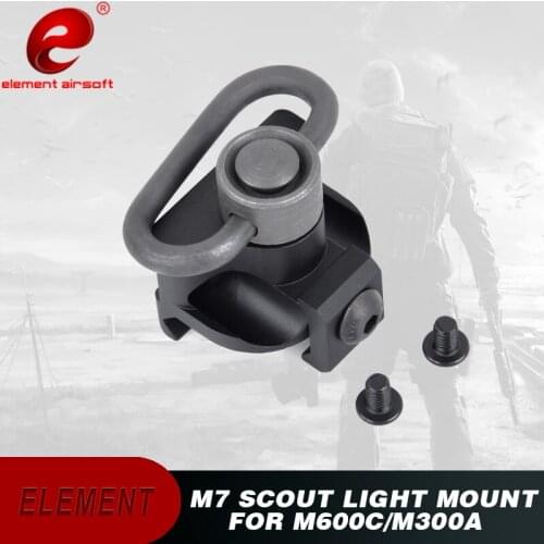 Element M7 Scout Light Mount For M600C/M300A Weapons Mount Accessories EX257
