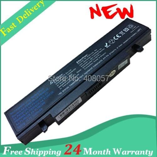 Hot NEW 6 CELL Laptop battery for SAMSUNG R468 R458 R505 R522 Q322 R580 AA-PB9NC6B AA-PB9NS6B black FREE shipping