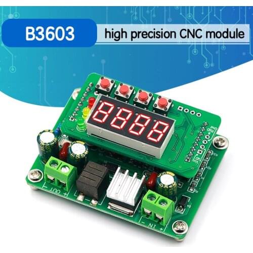 B3603 NC DC Power Supply Adjustable Step Down Module Voltage Ammeter 36V 3A 108W Charger
