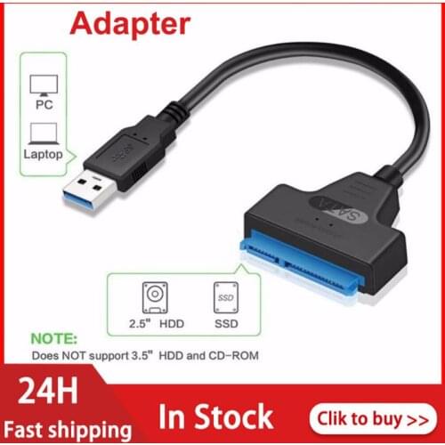 USB 3.0 To 2.5 SATA III Hard Drive Adapter Cable SATA To USB 3.0 Converter Cable Digital To Analog Converter Backup Files SSD