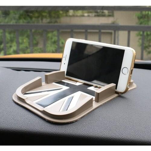 Car Dashboard Sticky Anti-Slip Mat Auto Non-Slip Sticky Gel Pad For Mini Cooper S R56 R50 F56 JCW R53 F55 R60 R55 One Countryman