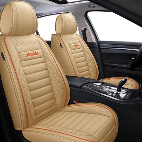 Leather Car Seat Cover for Honda Civic 2006 2011 City 2010 Accord 2018 CRV 2014 2019 Jazz 04 CC Seat Cover Interior Accessories