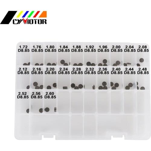 Motorcycle 69Pcs 8.85mm Engine Parts Adjustable Valve Shim Kit For KTM SXF250 XCF250 SXF XCF XCFW EXC SX 350 450 505 Freeride350