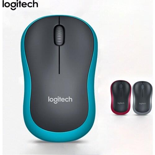 Original Logitech M185 Wireless Mouse with USB Nano Receiver and 1000DPI 2.4GHz Office Mouse for PC/Laptop Windows OS Mac Mice