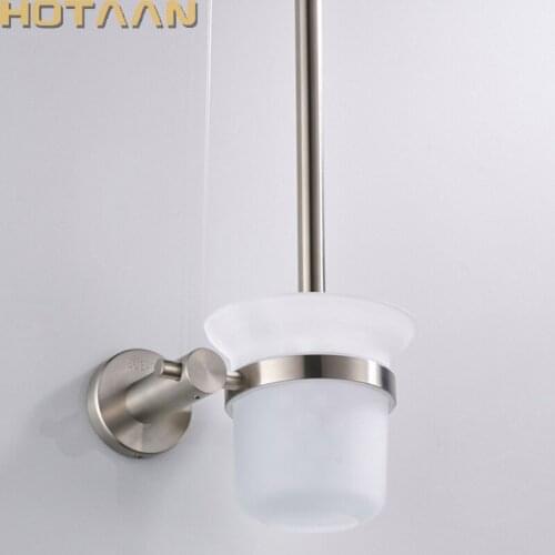 Wall mounted Toilet Brush Holder,SUS304# stainless steel Construction Base ,Bathroom accessories YT-10312
