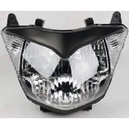 Front Headlight Headlamp Assembly for Suzuki GSF1250S 2007-2008 / GSF1250 07 08 09 10 / GSF650 2005 2006 - 2008 Head Light Clear