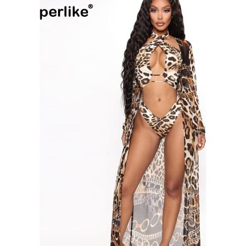 Леопардовые купальники Perlike China At AliExpress