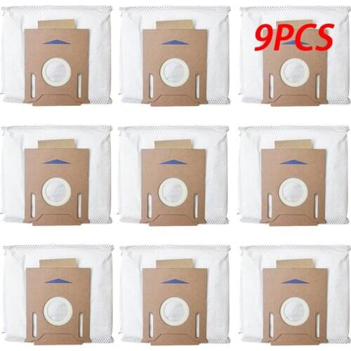 For ECOVACS DEEBOT OZMO T8 T8 AIVI Robot Vacuum Cleaner High Capacity Leakproof Dust Bag Replacement Accessories Parts Kits