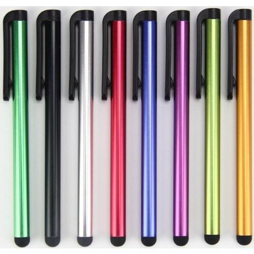 100pcs Capacitive Touch Screen Stylus Pen for IPhone 11 X Pro Max IPad Air 2 Mini 2/3 Suit for Universal Smart Phone Tablet PC