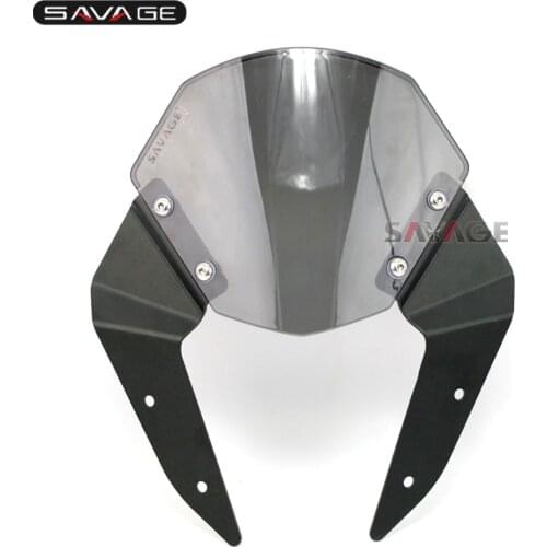 For KAWASAKI Z800 2013 14 15 2016 Windshield Windscreen Pare-brise Smoke Motorcycle Accessories Wind Deflectors Z 800