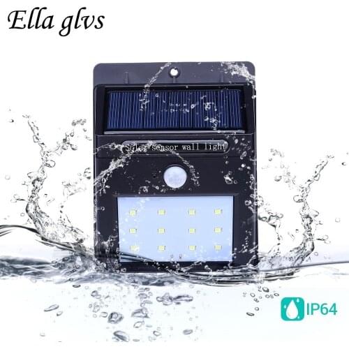 2Pcs Led Solar Light Waterproof Solar 12 LED Light Motion Sensor Wall Lamp Auto ON/OFF for Outdoor Garden Yard Roof Lawn lamps