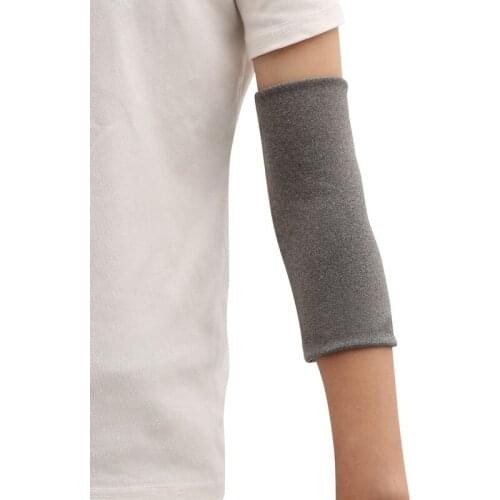 Winter unisex elbow pads thickened plus velvet protector joints arm hand cuffs air-conditioned room cold protection