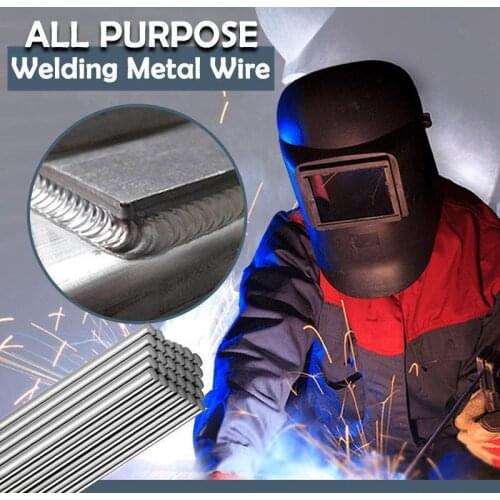 10/20/50Pcs Low Temperature Aluminum Welding Solder Wire Flux Brazing Repair Rods can CSV