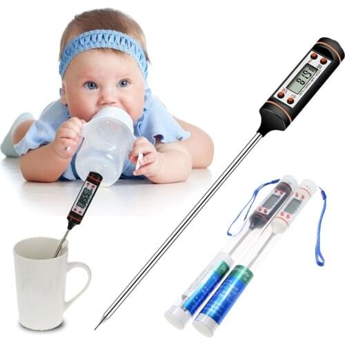 2021 Measurement Meat Candy Jam Cooking Digital Thermometer Probe Food Kitchen BBQ Deep Fry Temperature Humidity Instruments