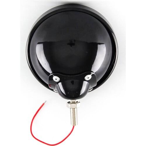 4.5'' Led Fog Light Headlamp Cover Bucket Housing Ring Mount Bracket for Cafe Racer Motorcycle Accessories