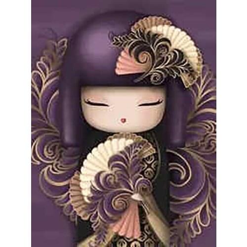 5d diy diamond painting girl round diamond mosaic cross stitch diamond embroidery