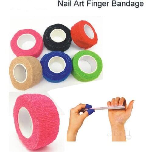 6PCS Elastic Adhesive Bandage Finger tape Volleyball New Finger protection Stretched Hot Sale