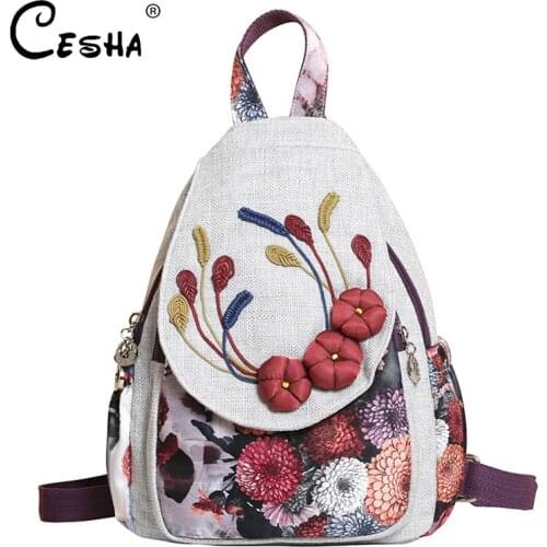 Cesha Women's Knitted Backpacks